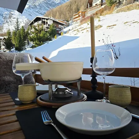 Gemuetliches Alpen-apartment Fuer 2, Direkt An Der Piste, * 萨斯费